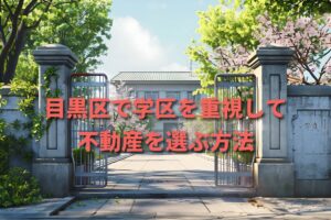 目黒区で学区を重視して不動産を選ぶ方法｜人気エリアの考え方と失敗しないチェックポイント