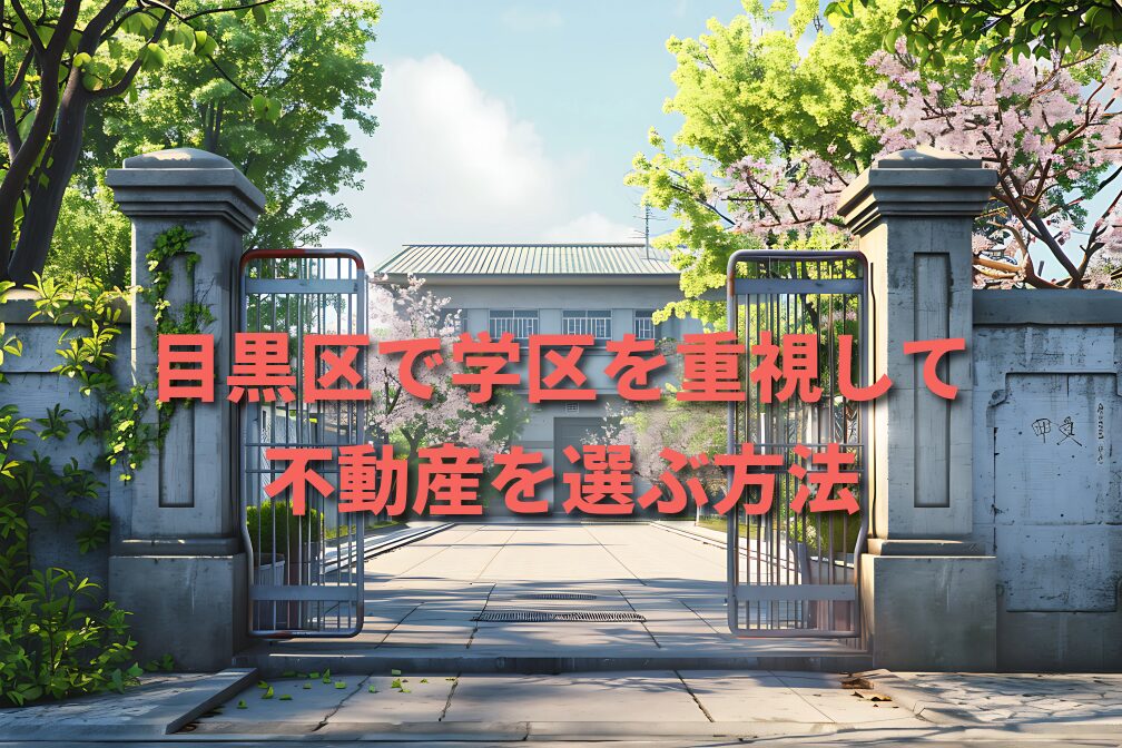目黒区で学区を重視して不動産を選ぶ方法｜人気エリアの考え方と失敗しないチェックポイント